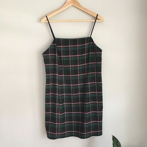NWT Urban Outfitters Plaid Dress SZ Large